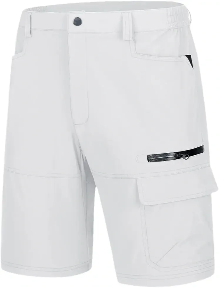 Men's Summer Lightweight Quick-Dry Work Shorts(Pockets on both the front and back)
