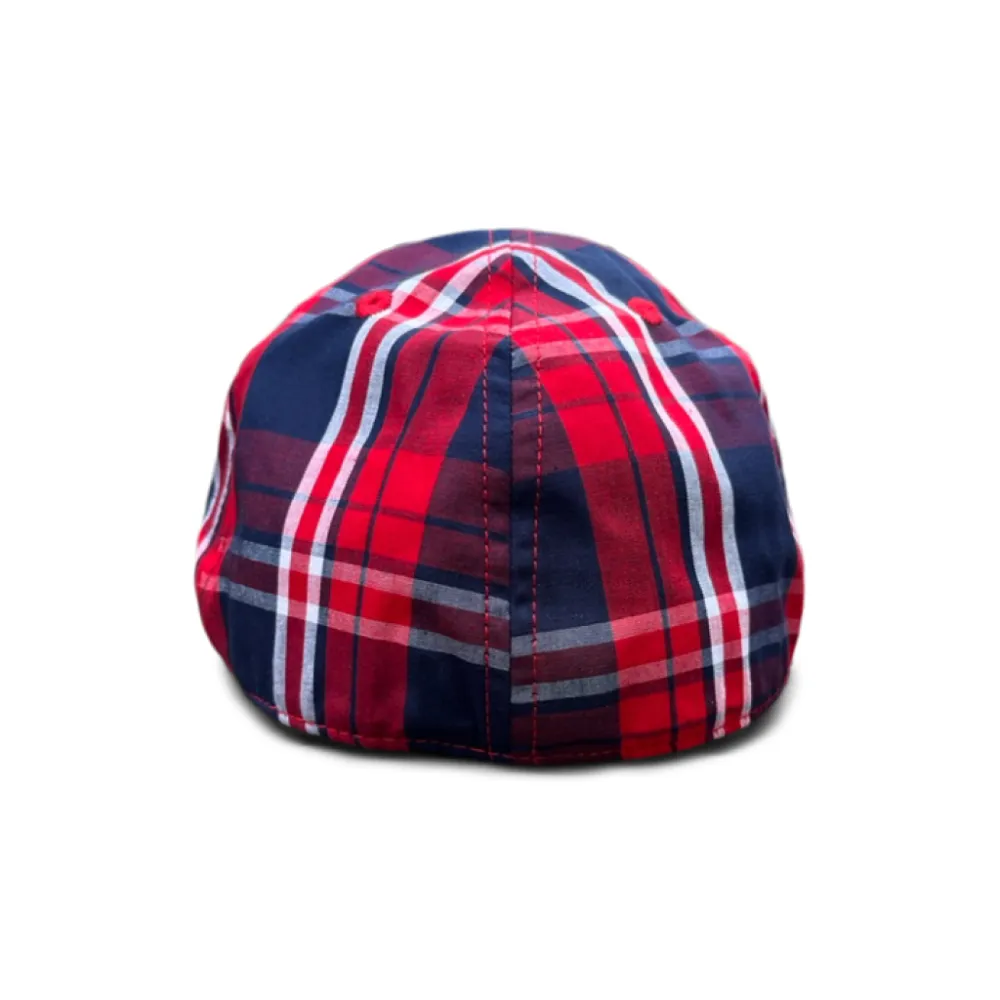 The Liberty Plaid Trainer Boston Scally Cap - Plaid