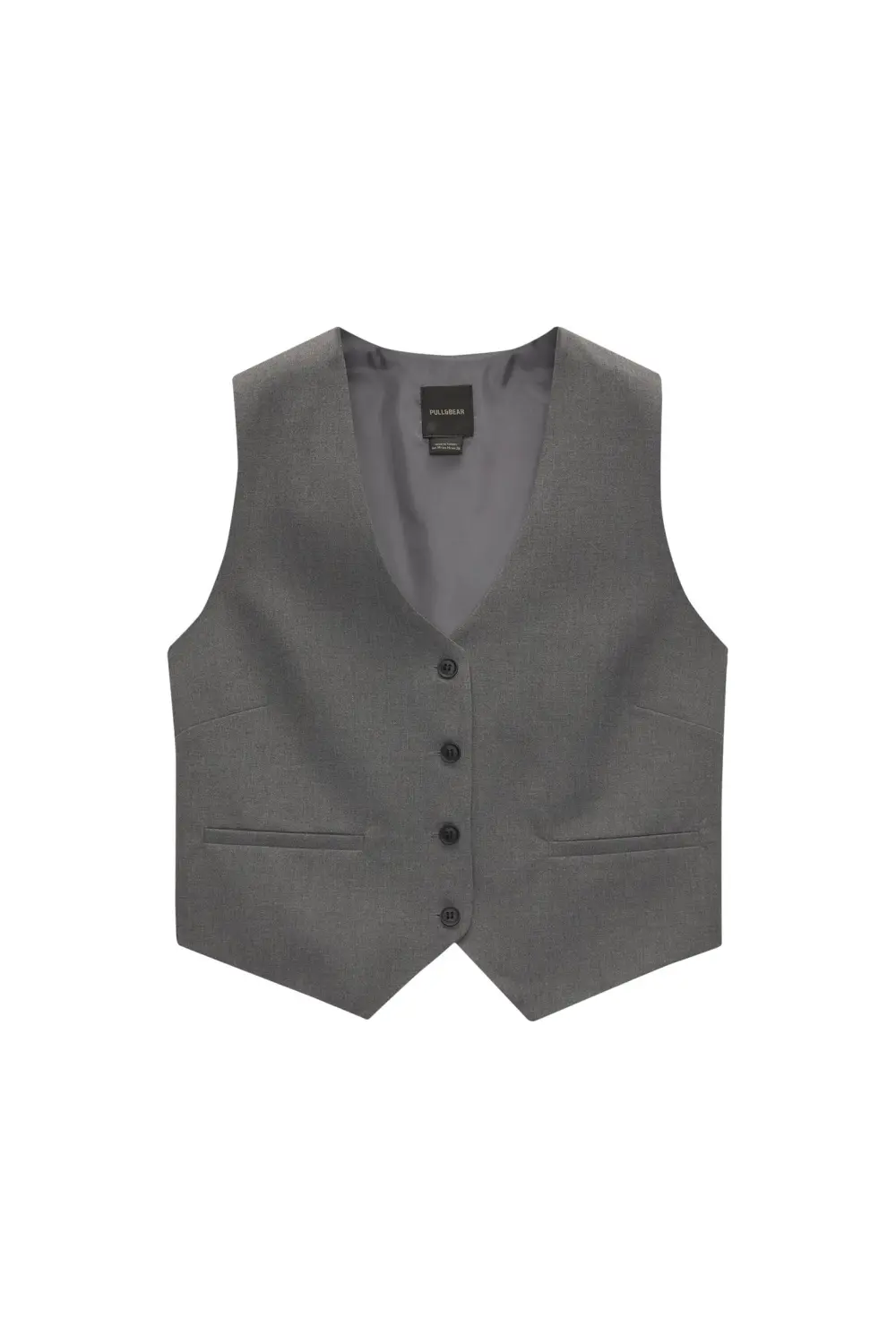 Button-up suit vest