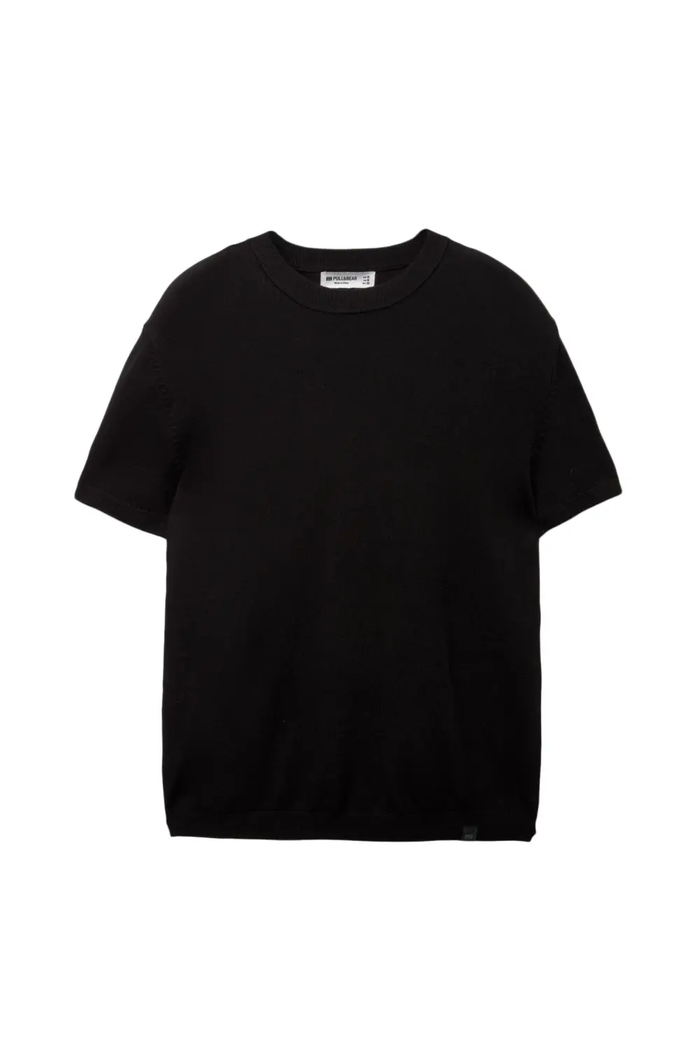 Short sleeve knit T-shirt