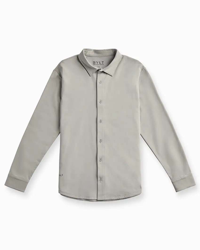 Lux Long Sleeve Button Down