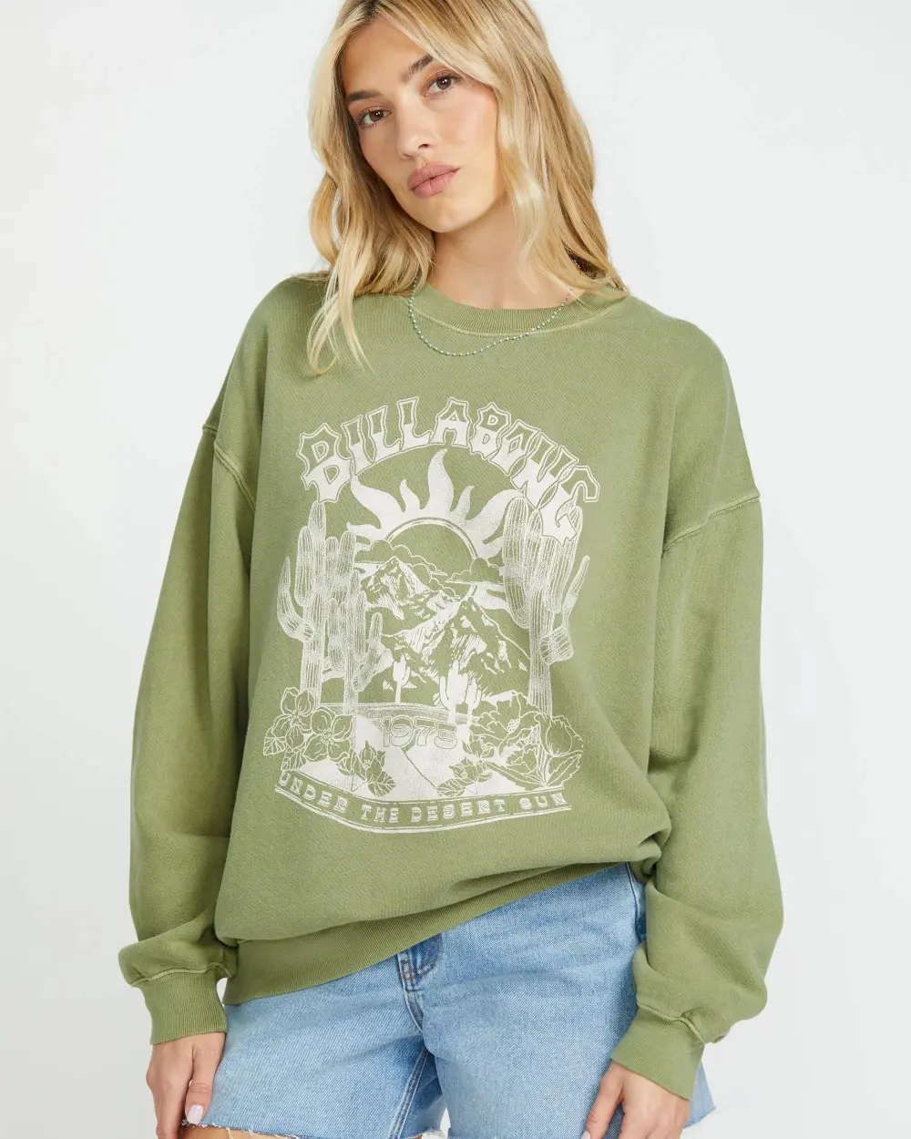 Ride In Crew Sweatshirt - Avocado