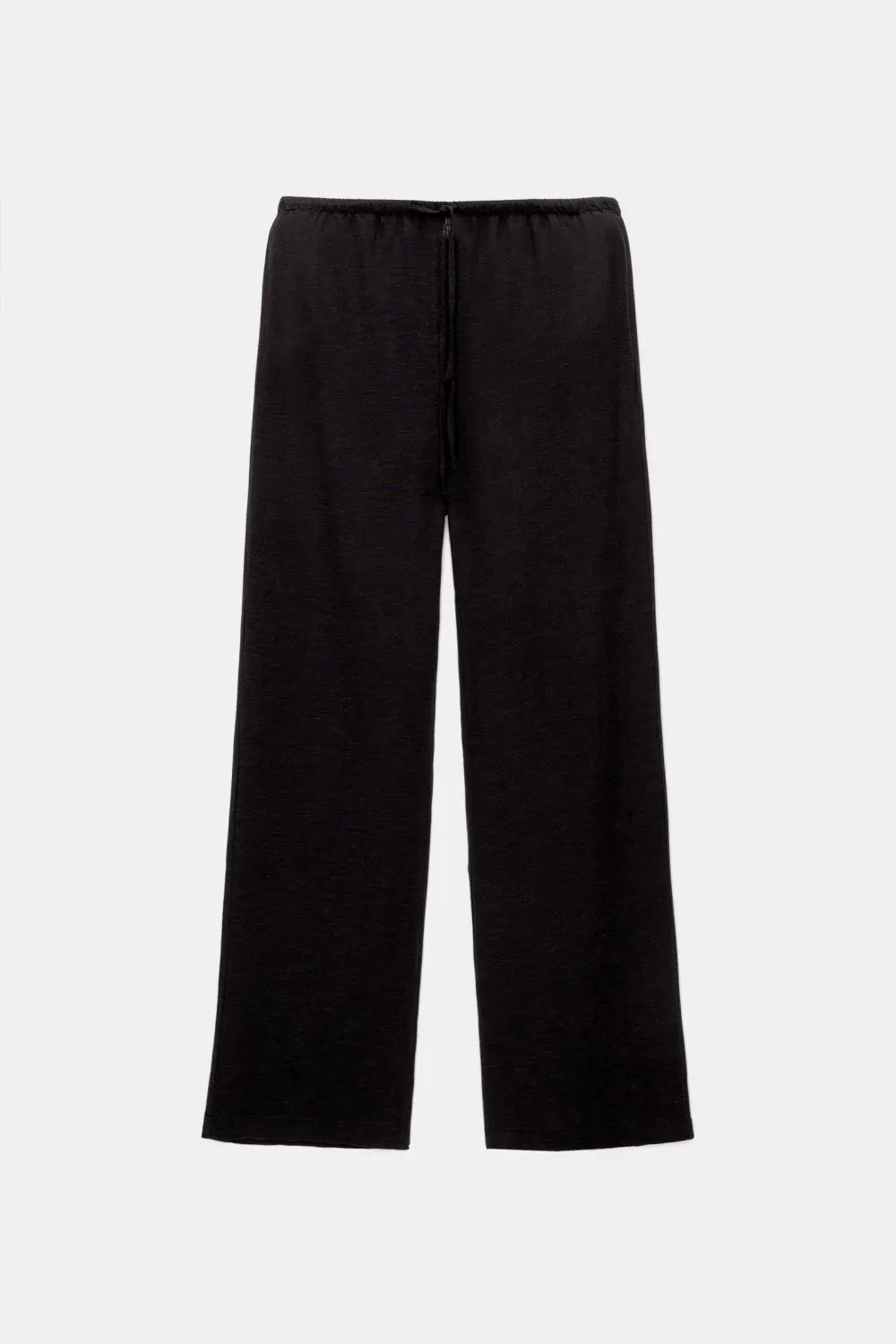 Pantalón fluido con lino
