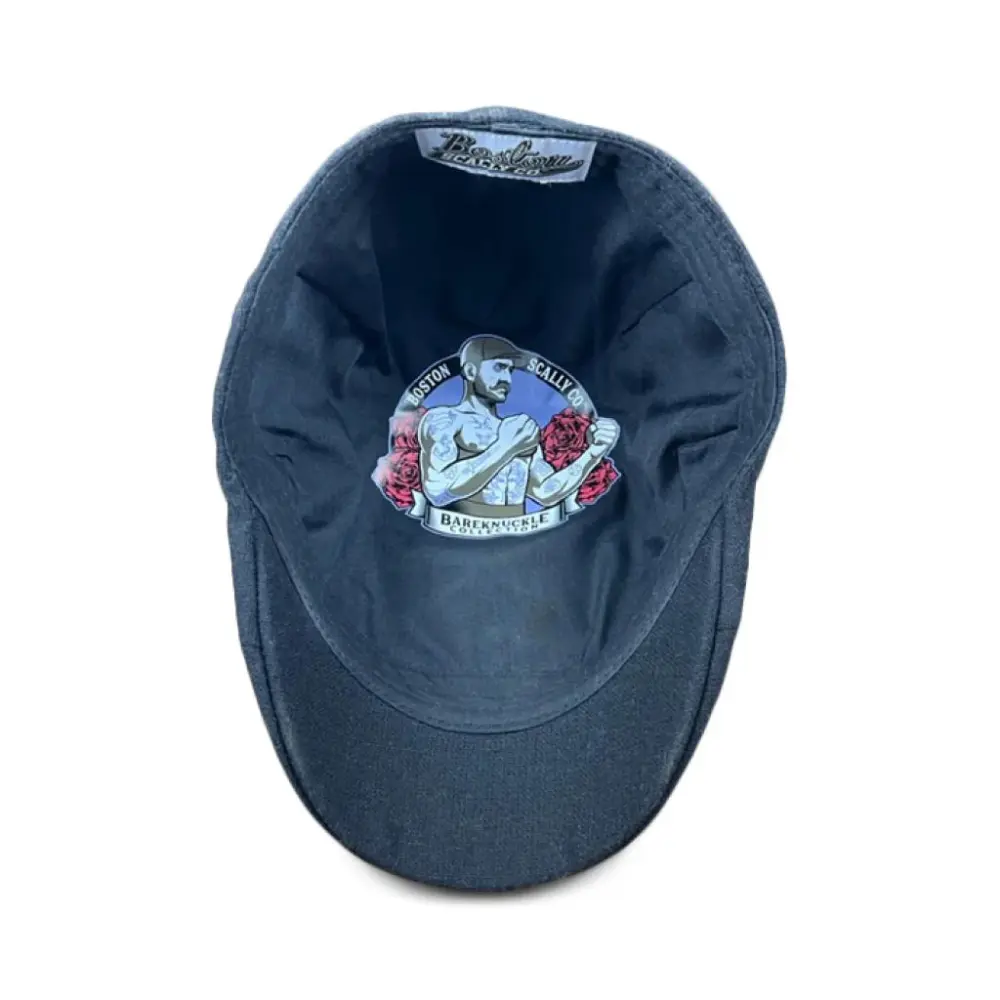 The Bareknuckle Boston Scally Cap - Black