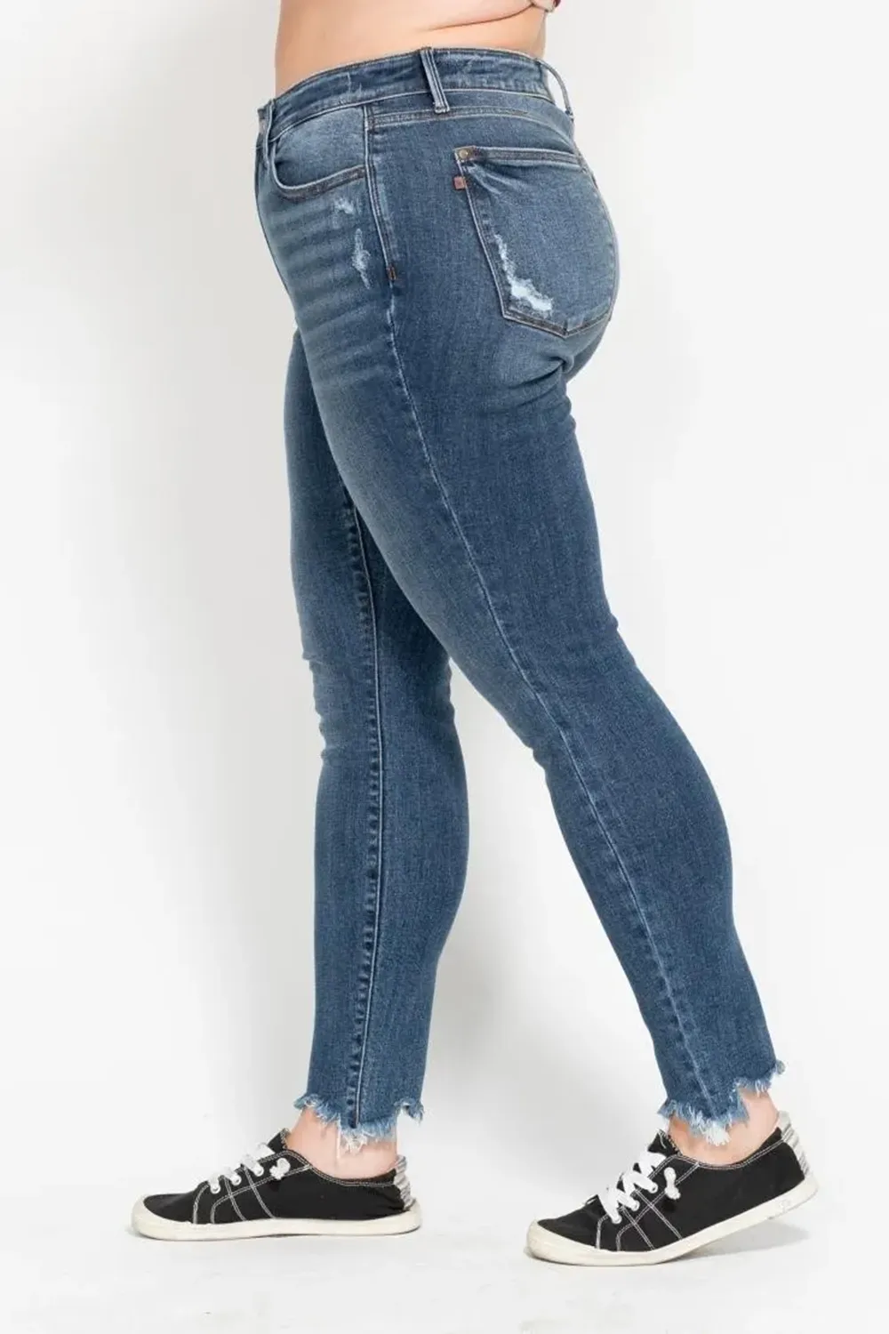 All-Match Stretchable Leggings  Dark Blue Trousers