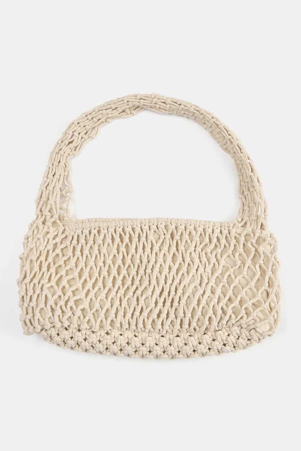 Bolso de hombro rejilla