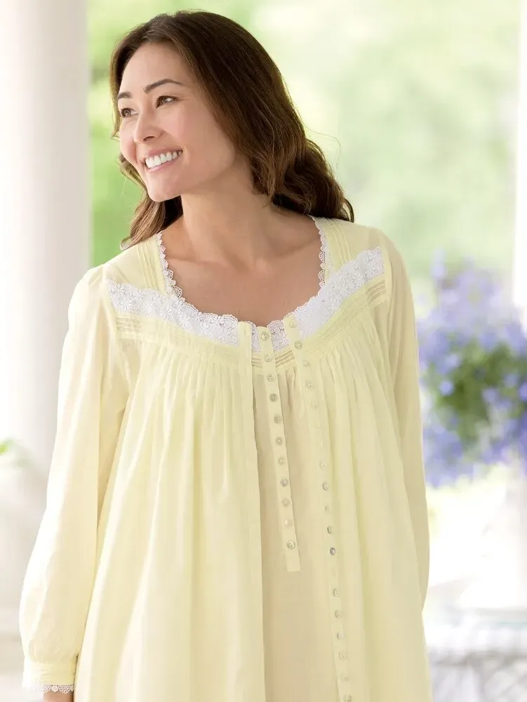 Eileen West Buttercup Cotton Robe