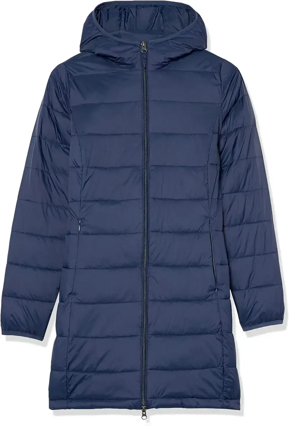 Women's Lightweight Water-Resistant Hooded Puffer Coat (Available in Plus Size)