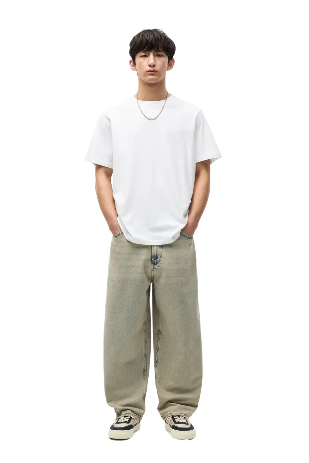 Pack of 3 basic regular fit T-shirts