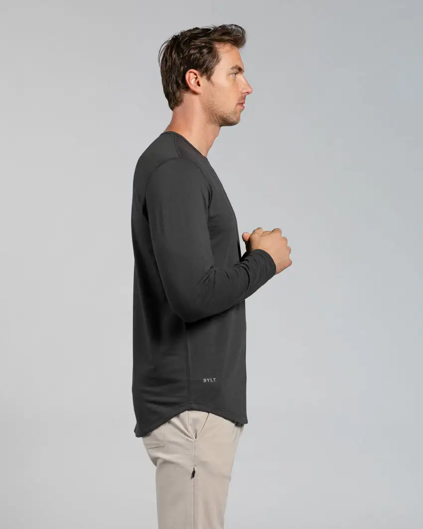 Drop-Cut Long Sleeve: Bylt Signature