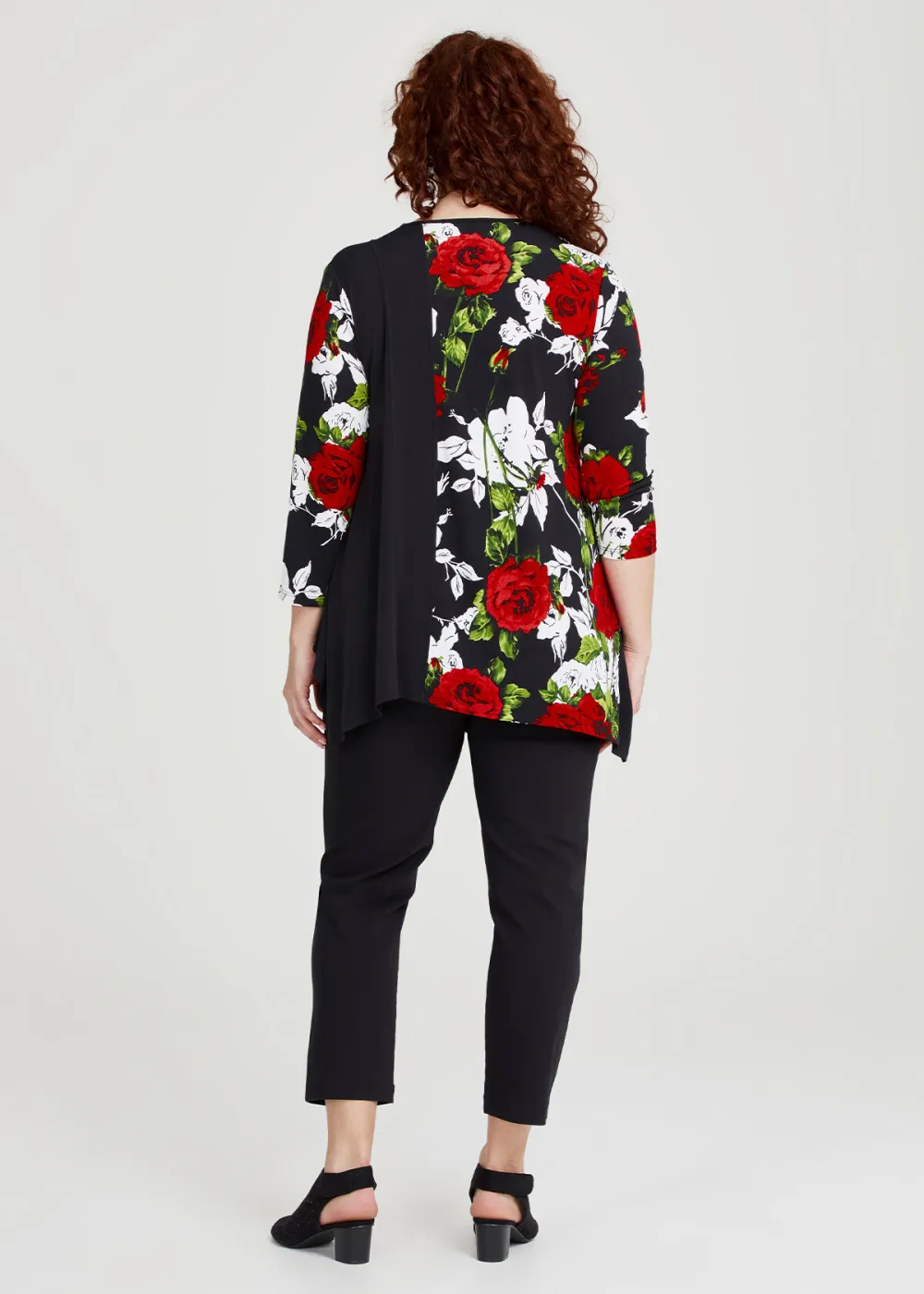 Rose Spliced Top
