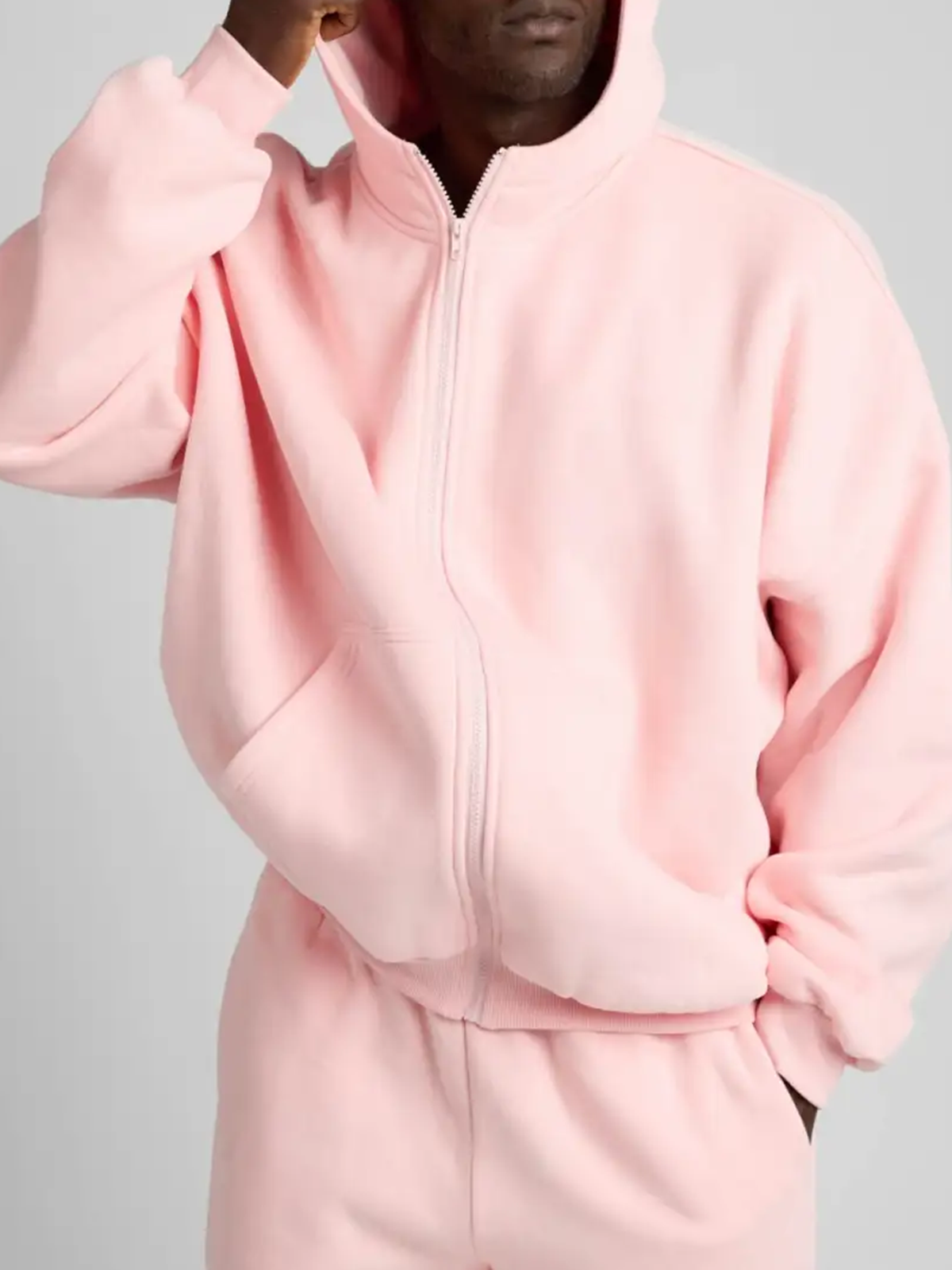 Pastel Zip Hoodie