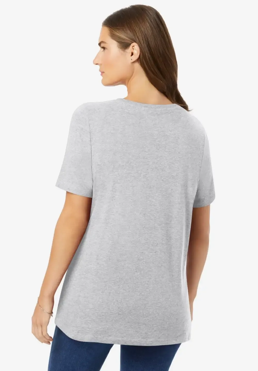 Perfect Short-Sleeve Crewneck Tee