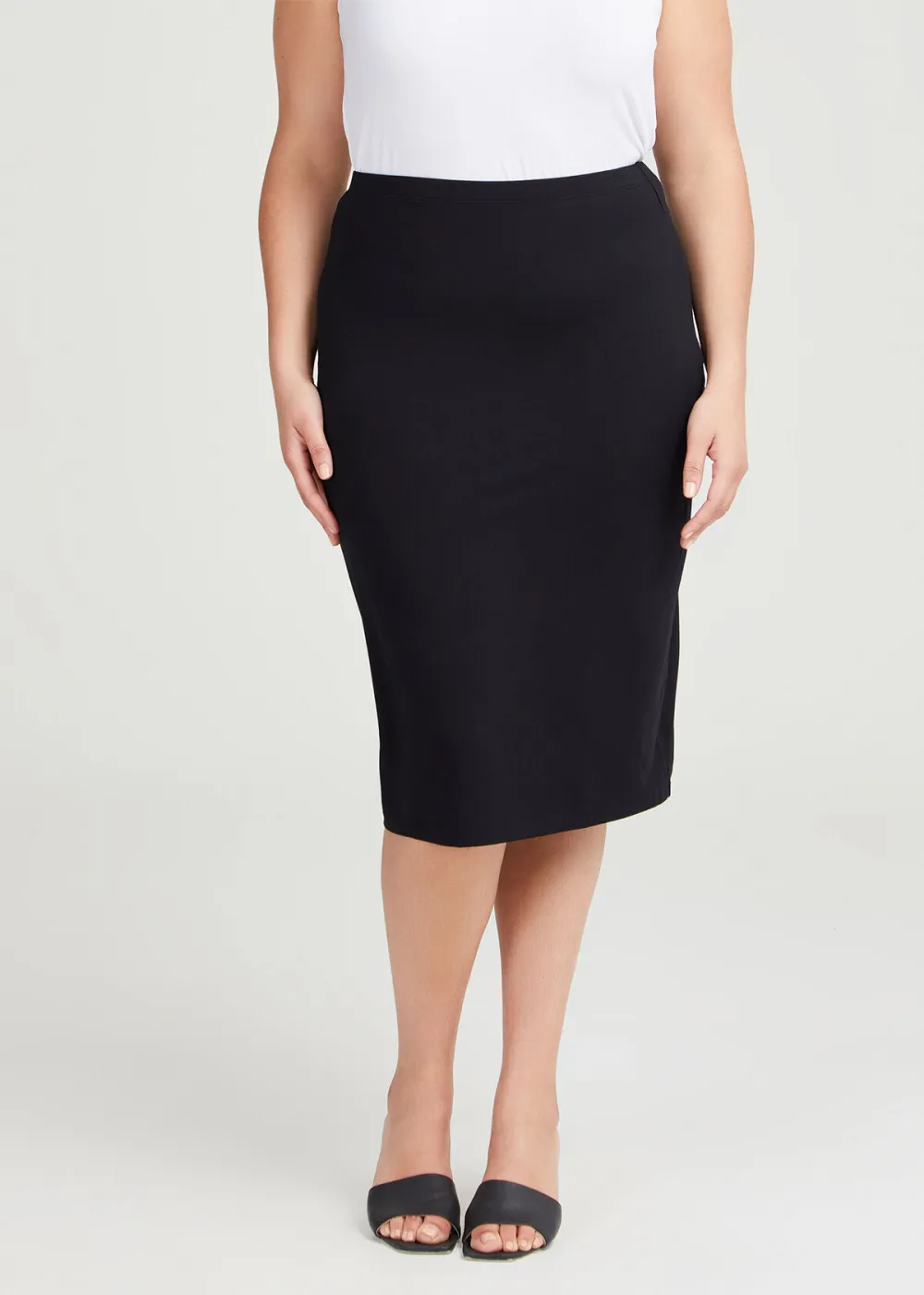 Bamboo Base Pencil Skirt
