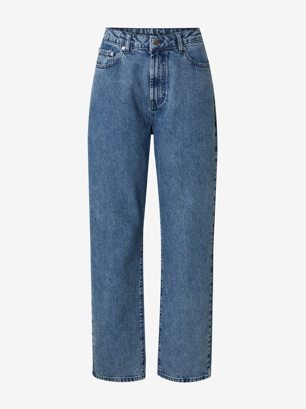 Colored Denim Casual Style Trousers Jeans