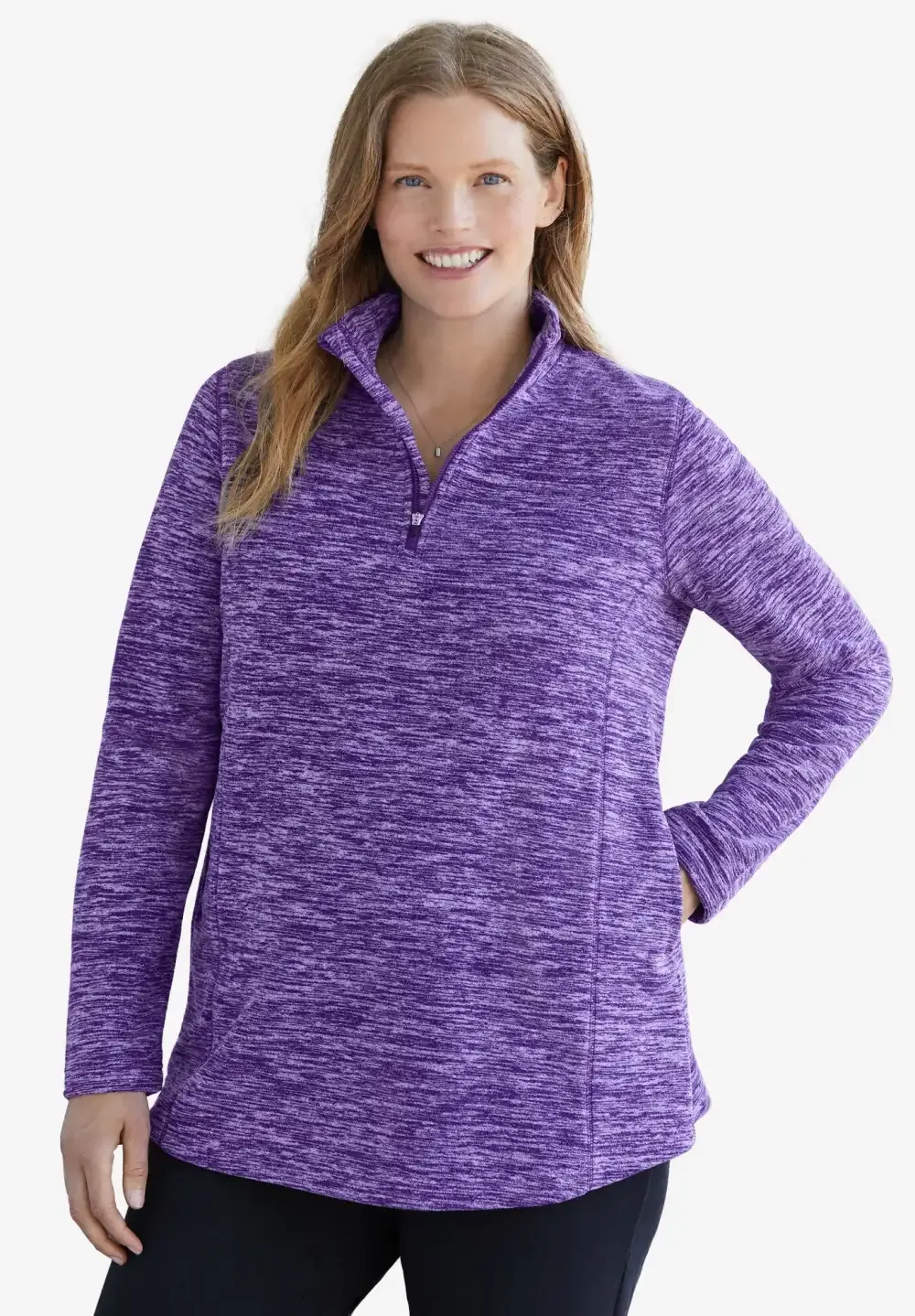 Microfleece Quarter-Zip Pullover