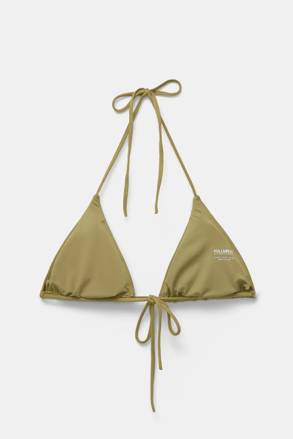Triangle bikini top