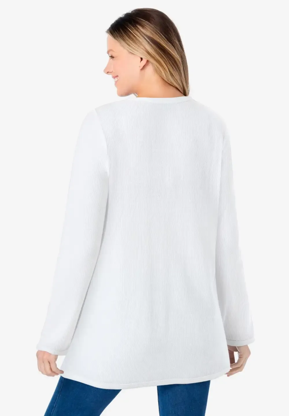 Waffle Thermal Sweatshirt