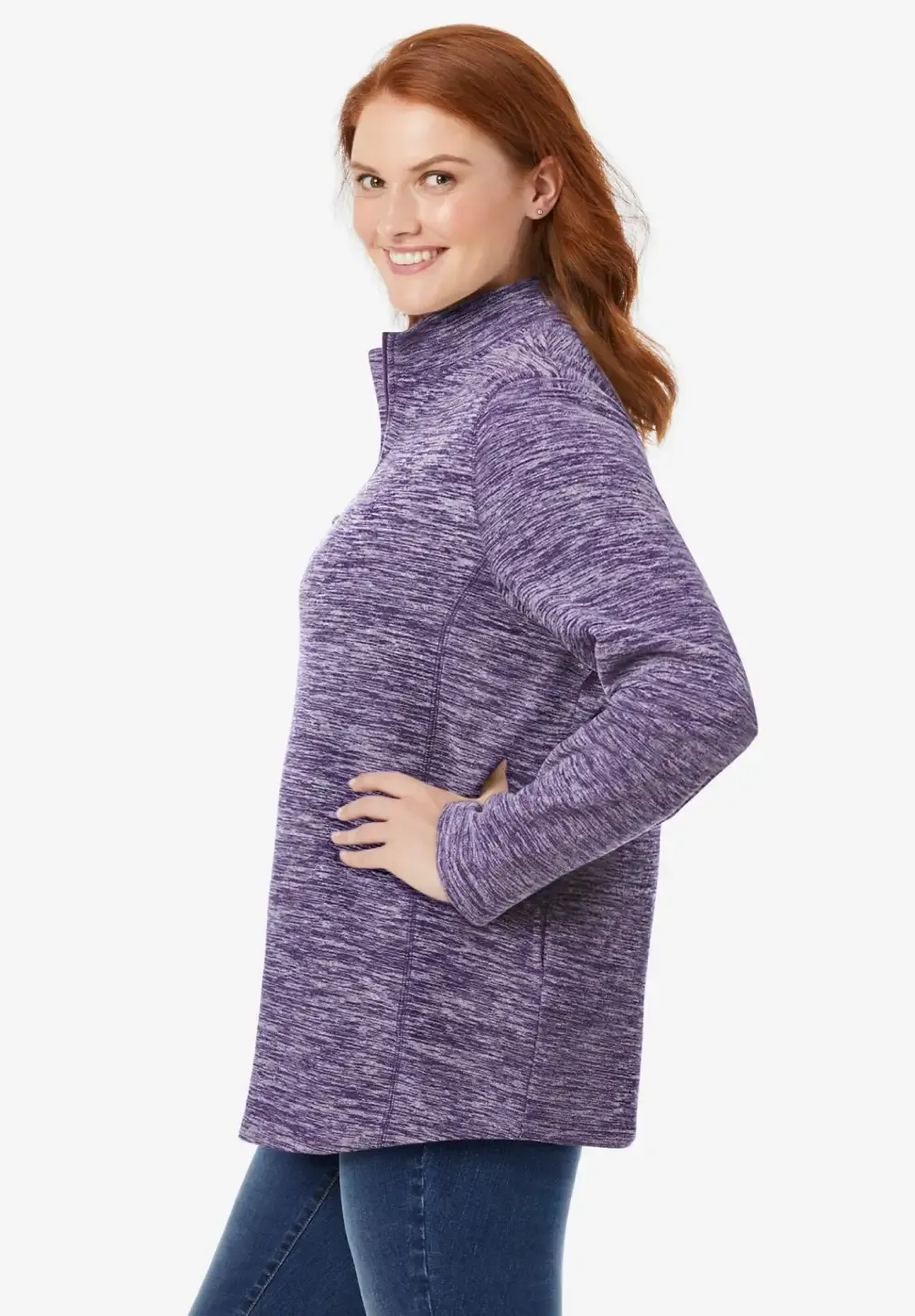 Microfleece Quarter-Zip Pullover