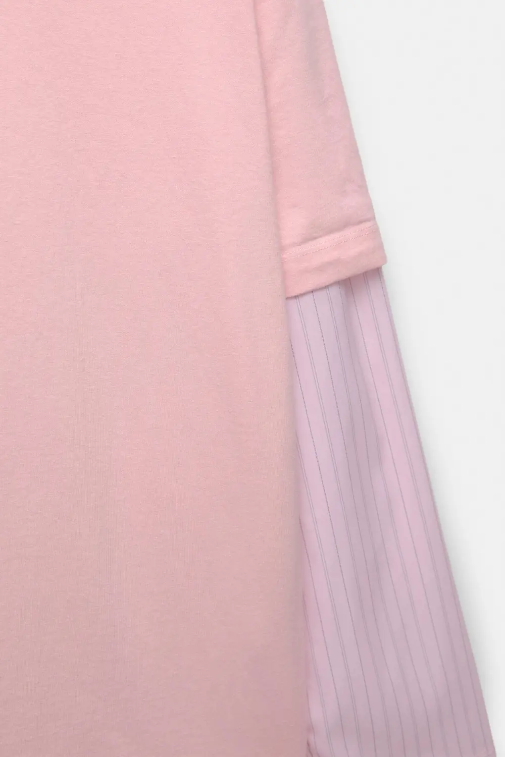 Camiseta oversize doble manga