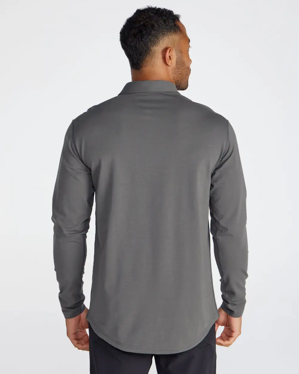 Drop-Cut Long Sleeve: Lux Polo