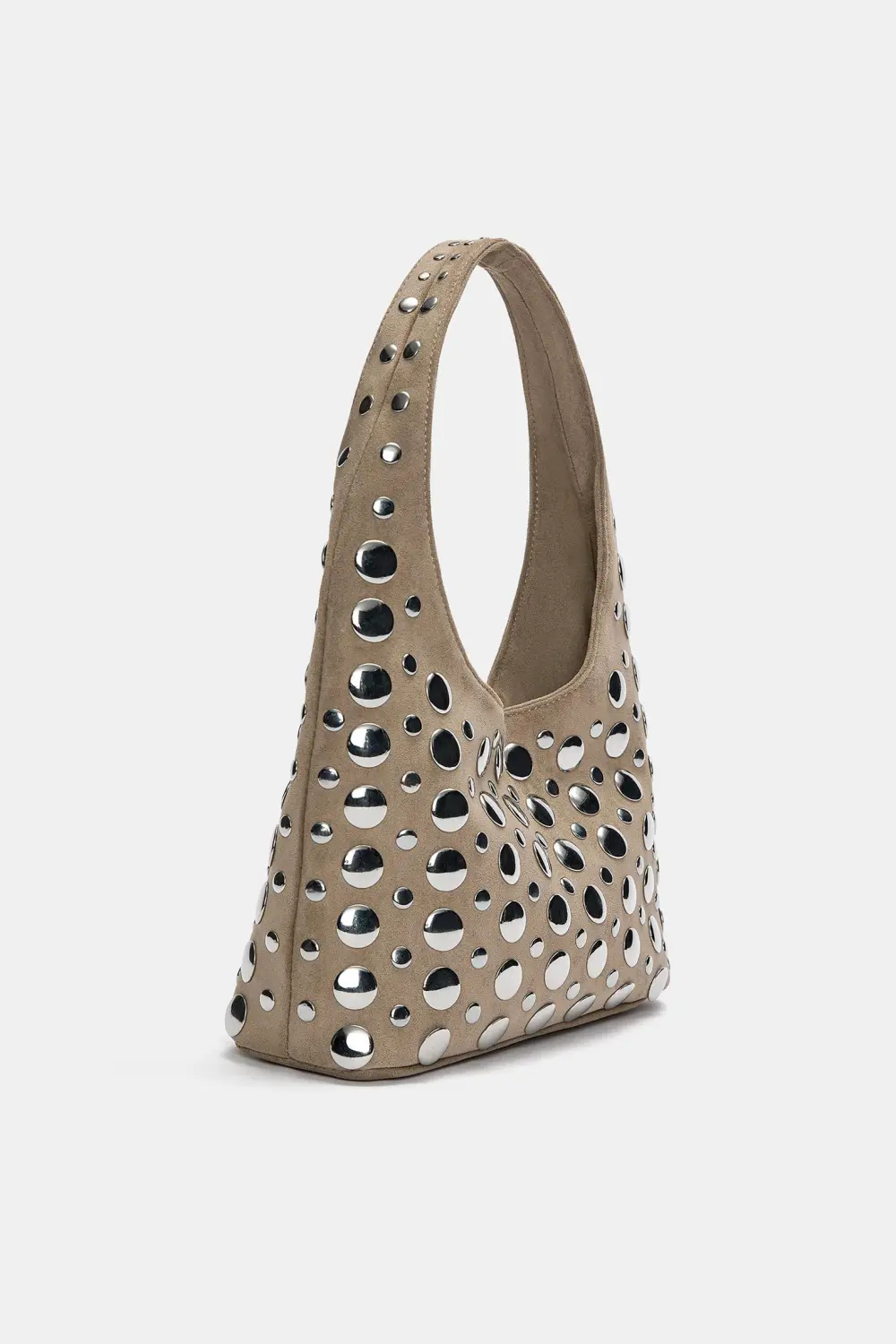 Bolso de hombro tachas