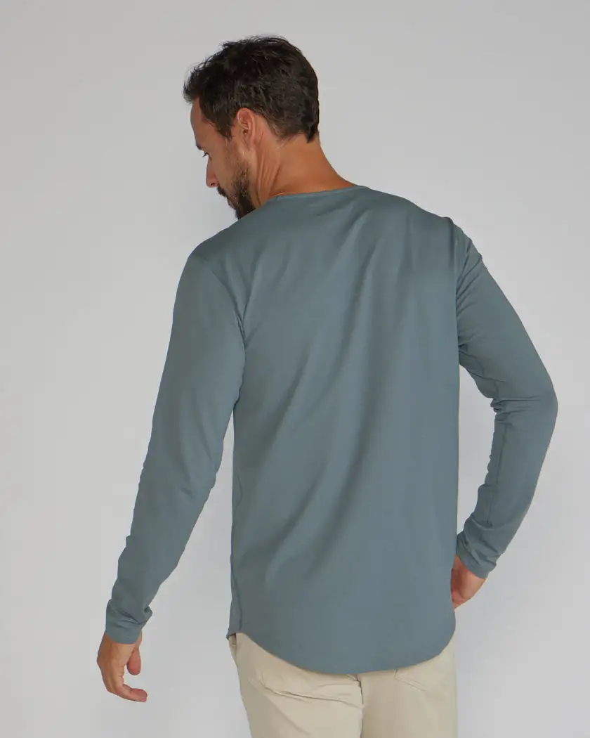 Drop-Cut Long Sleeve: Lux