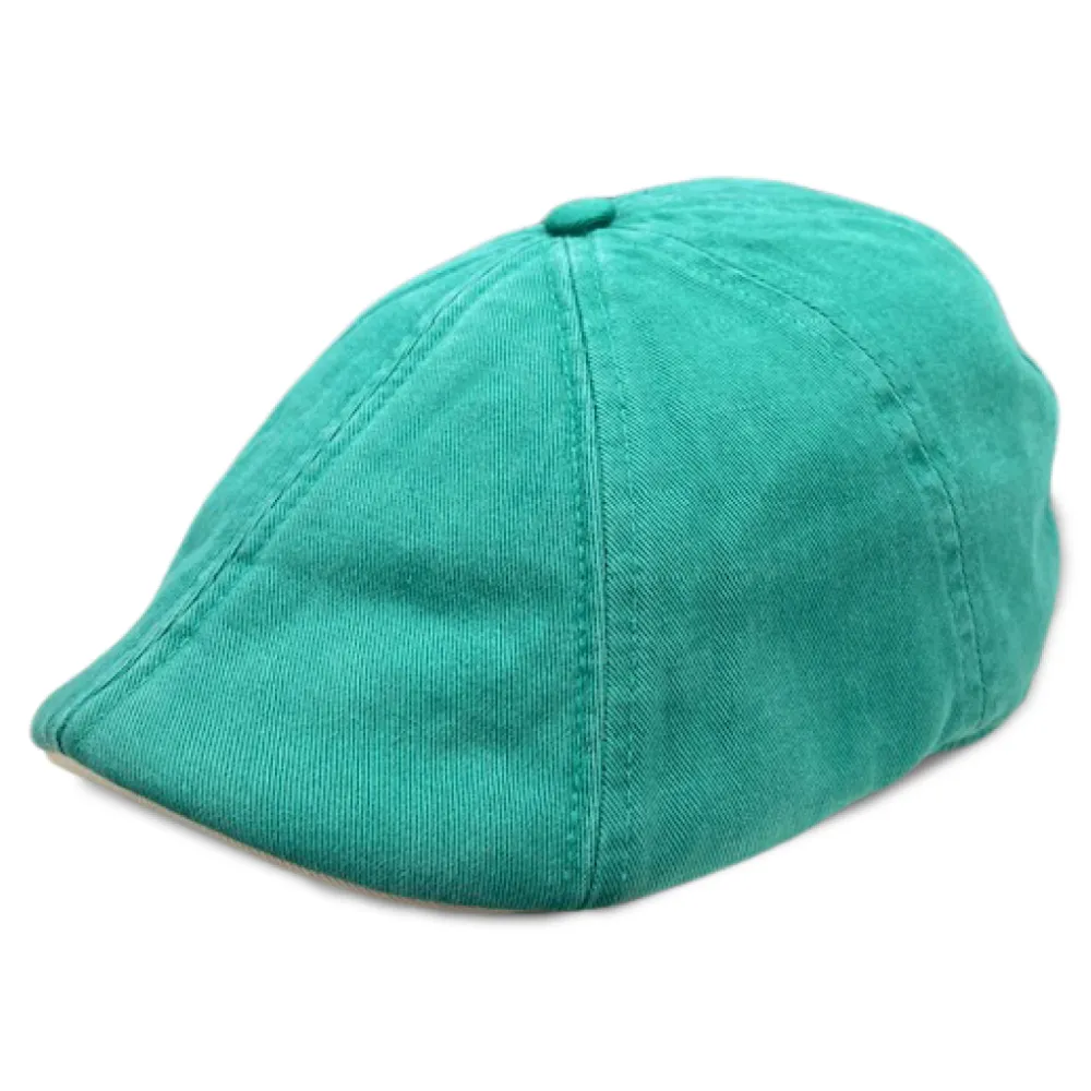The Captain Boston Scally Cap - Seafoam Green