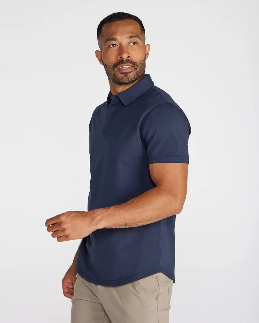 Lux Short Sleeve Polo - Concealed