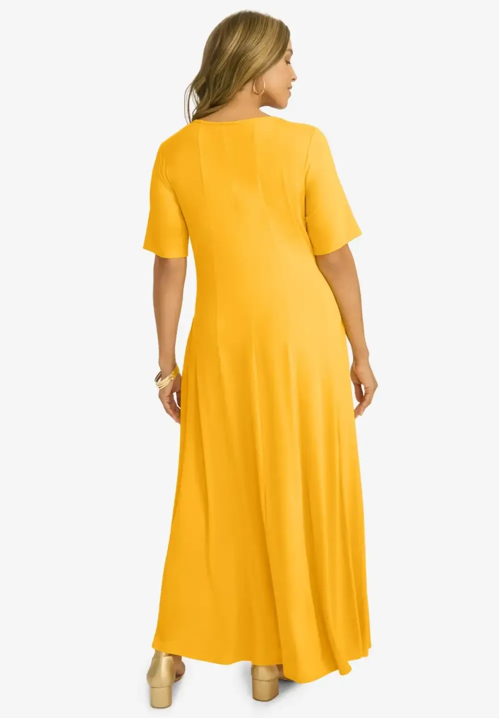 Square Neck Maxi Dress