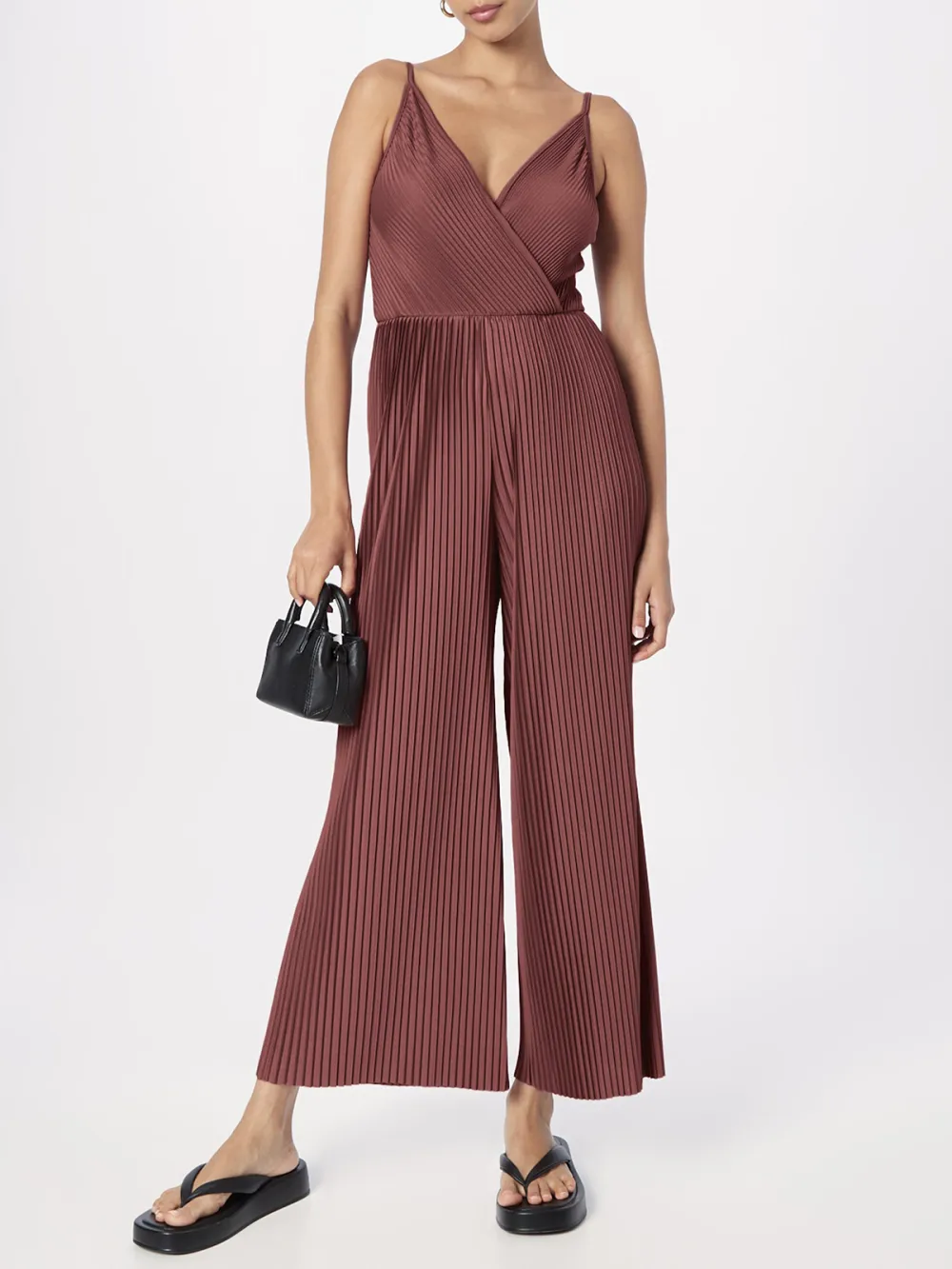 Standard Straps Casual Style Jumpsuit