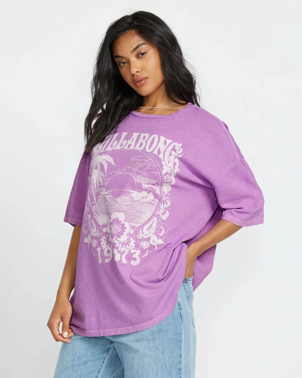 Sweet Ride Tee - Bright Orchid
