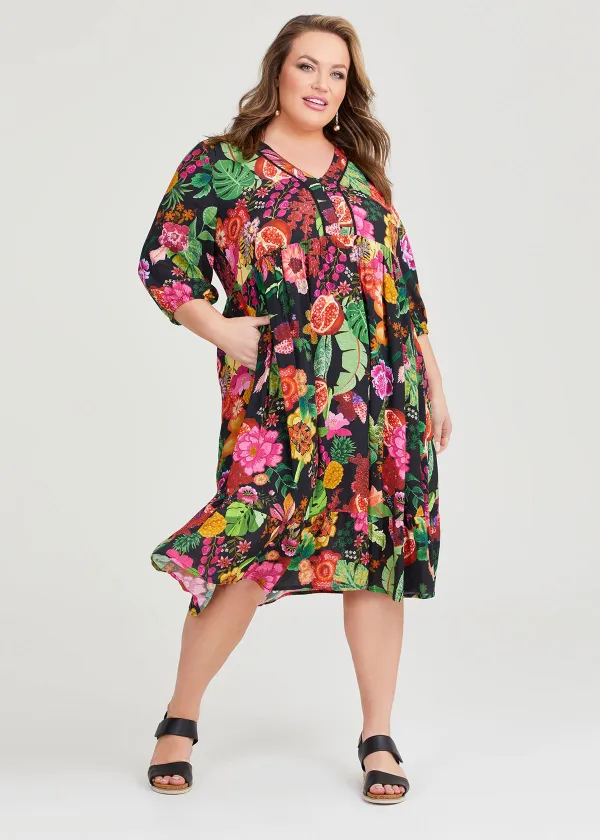 Natural Dark Nature Dress