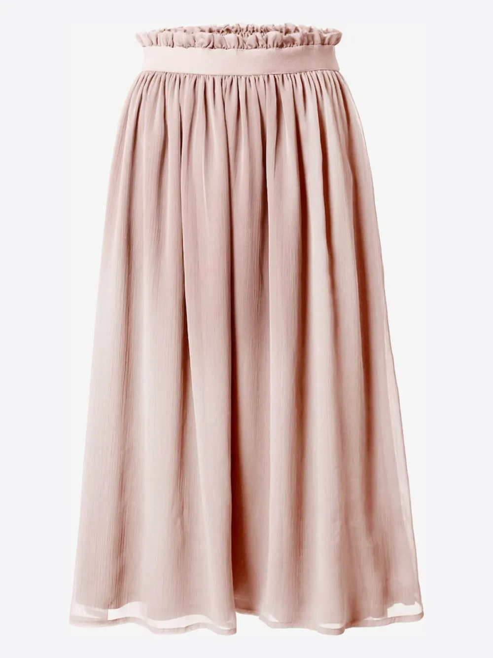 Elastic Waistband Casual Style A-line Skirt