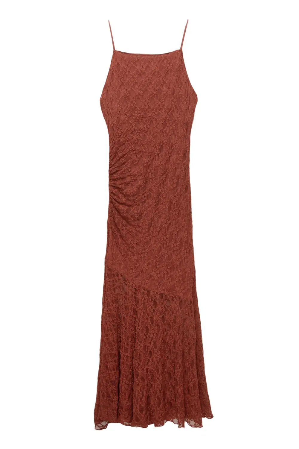 Vestido midi encaje