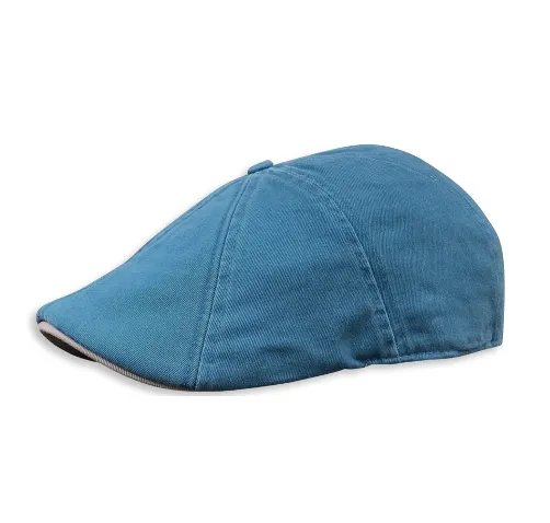 The Captain Boston Scally Cap - Topaz Blue