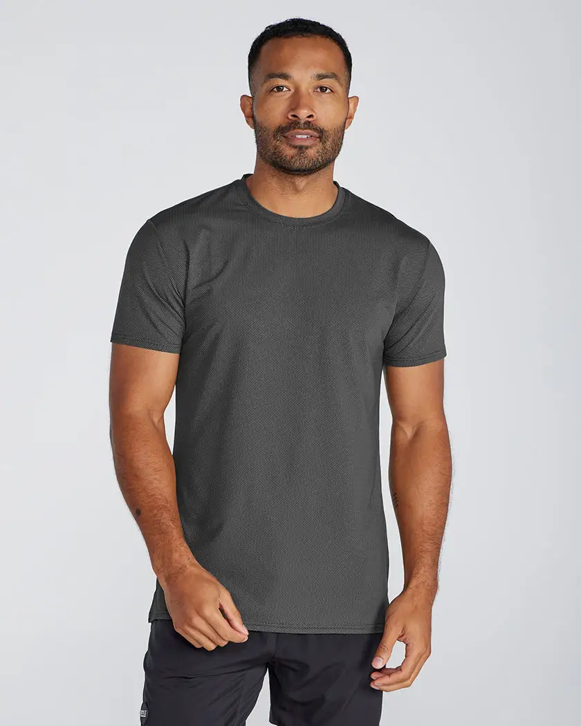 Pulse Short Sleeve Split Hem