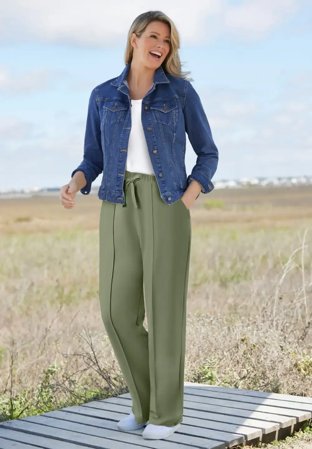 Stretch Denim Jacket