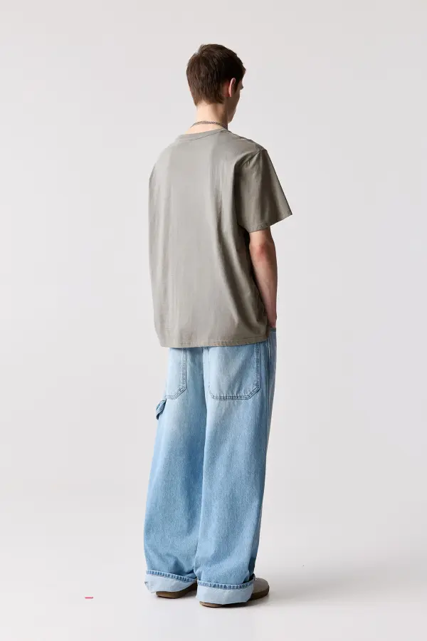 Basic short sleeve cotton T-shirt