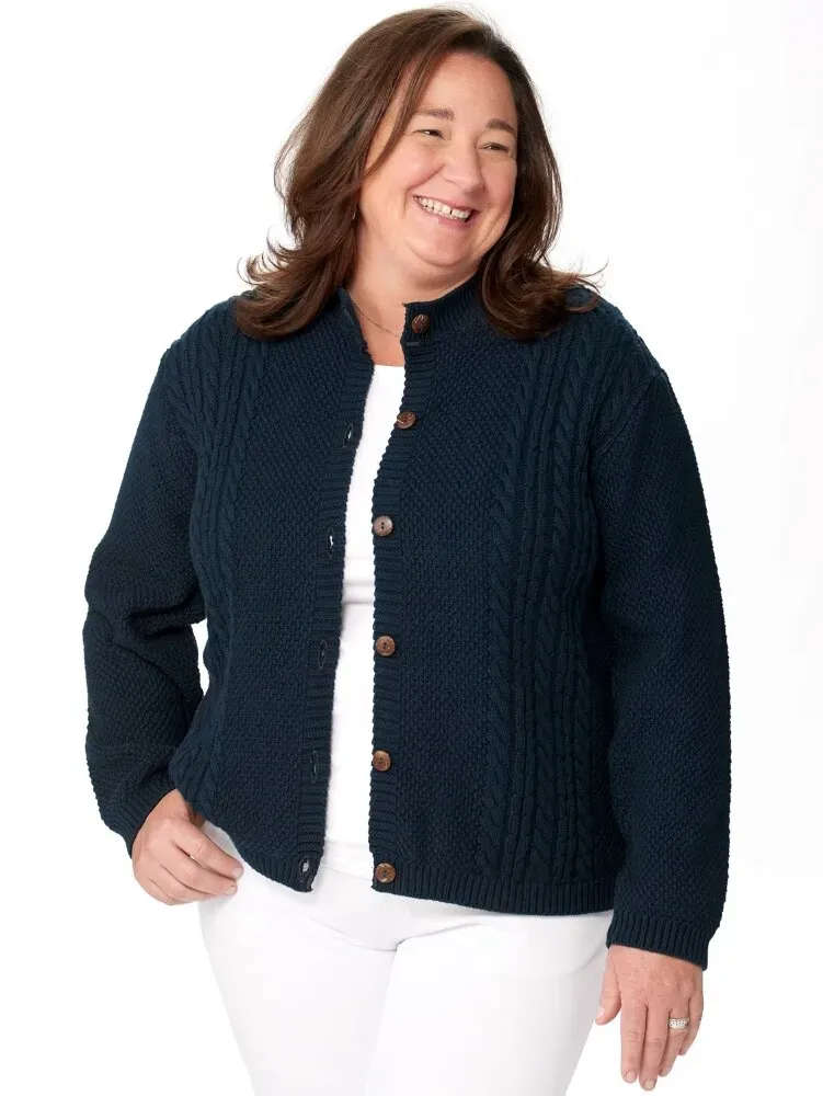 Women's Cotton Cardigan Sweater