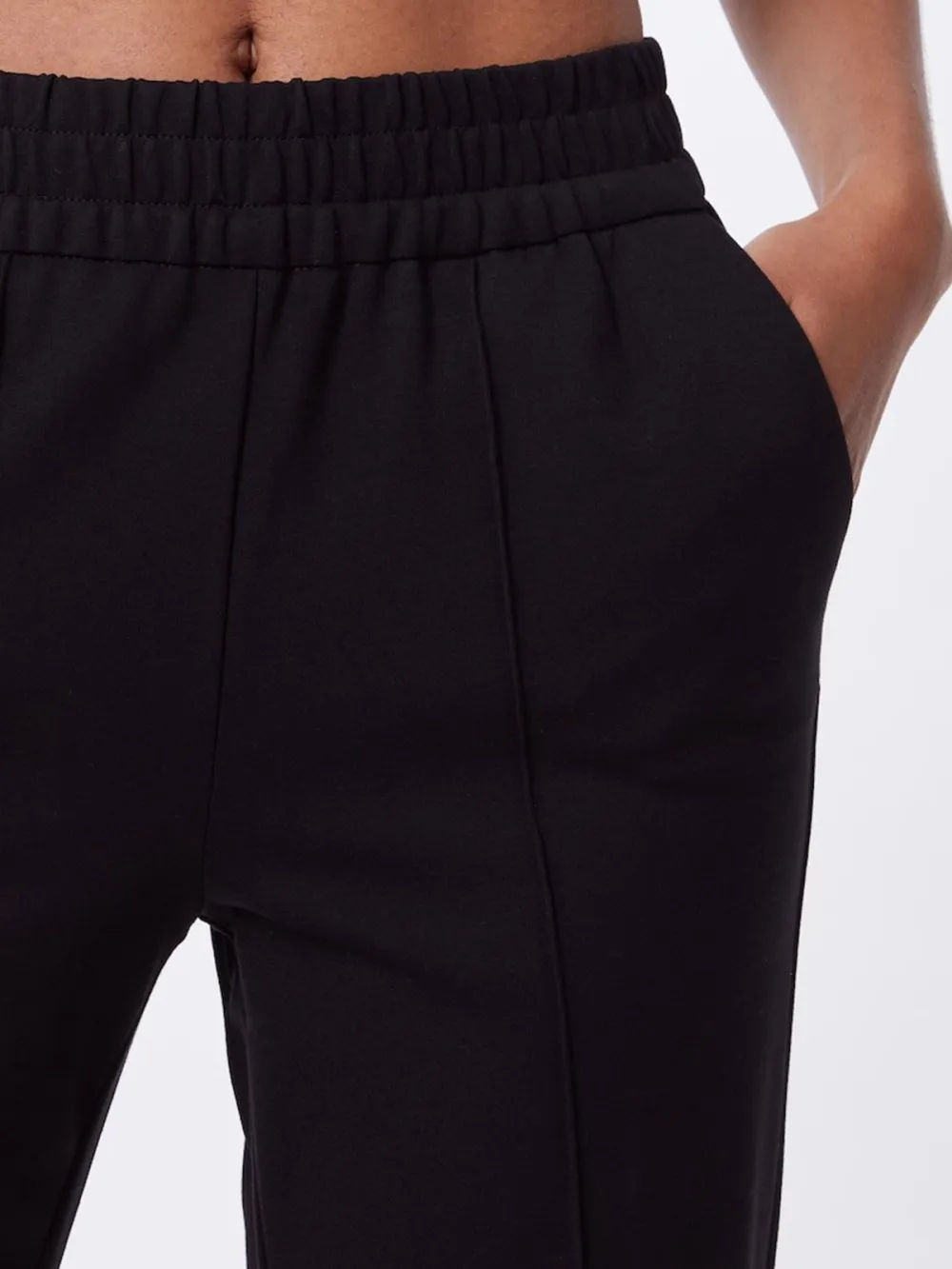 Plain Colored Casual Style Pants