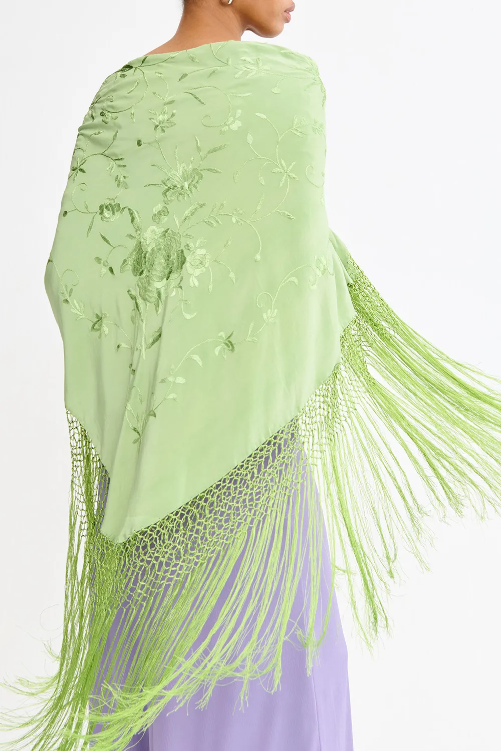 Celadon Daily Art Patterns Manila Shawl