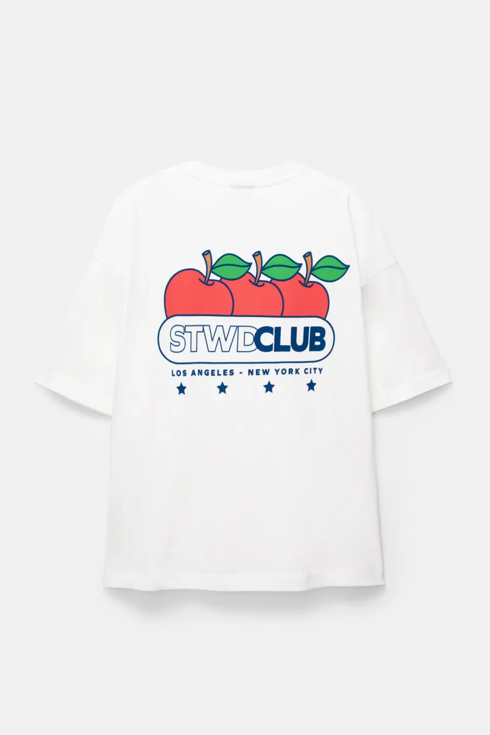 STWD T-shirt with an apple graphic