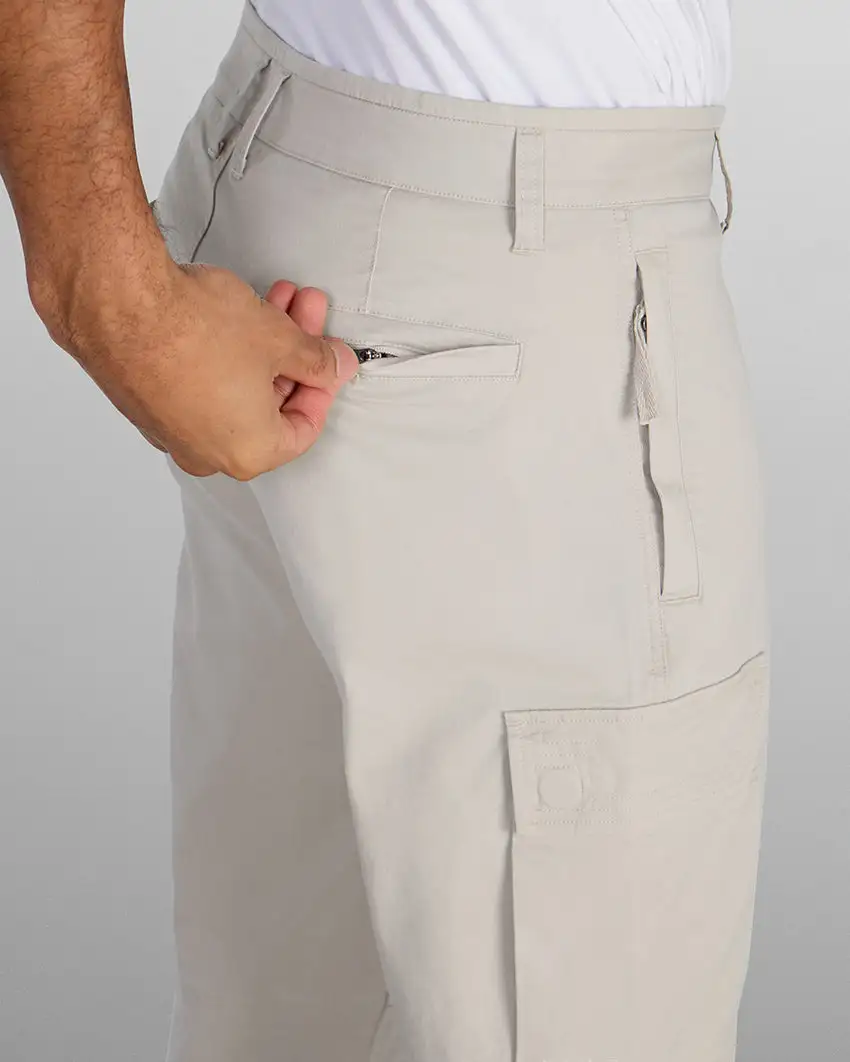 Stretch Cotton Cargo Pant