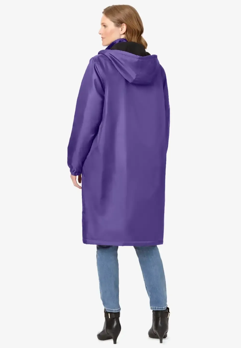 Mid-Length Raincoat