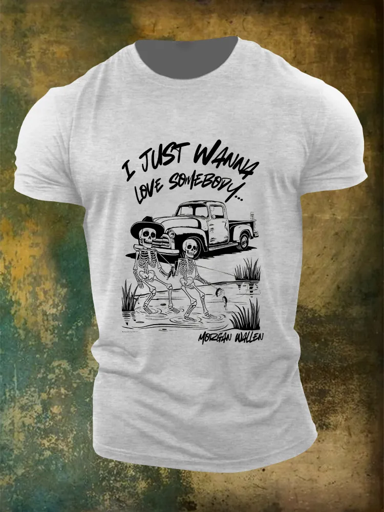 Men'S Wallen I Just Wanna Love Somebody T-Shirt