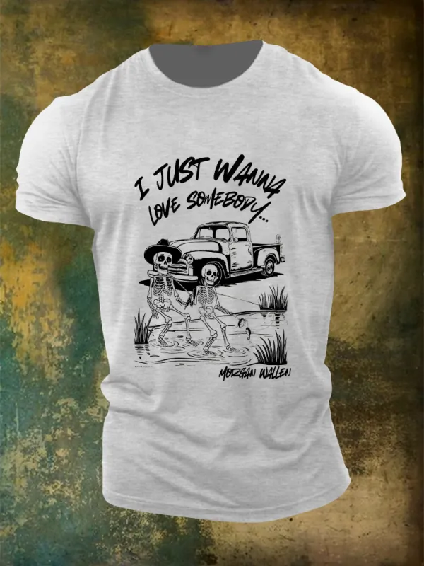 Men'S Wallen I Just Wanna Love Somebody T-Shirt