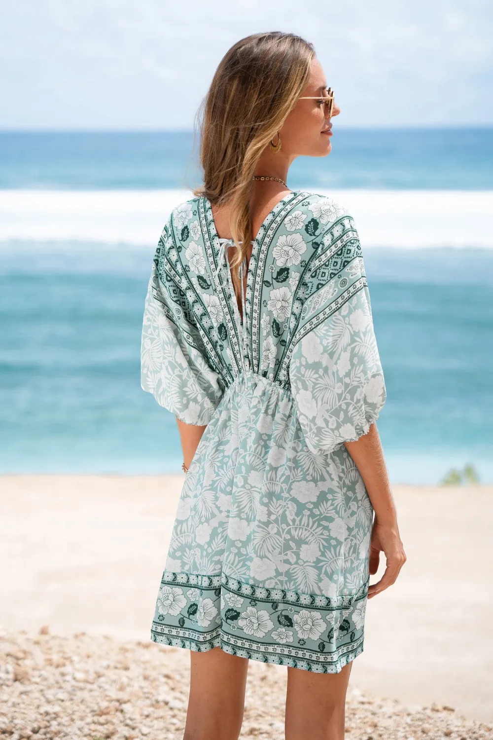 Secret Garden Floral Mini Dress