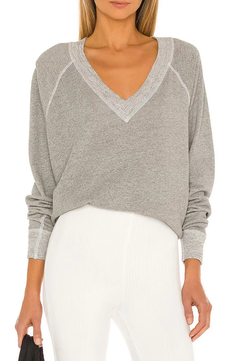 The V Neck Sweatshirt