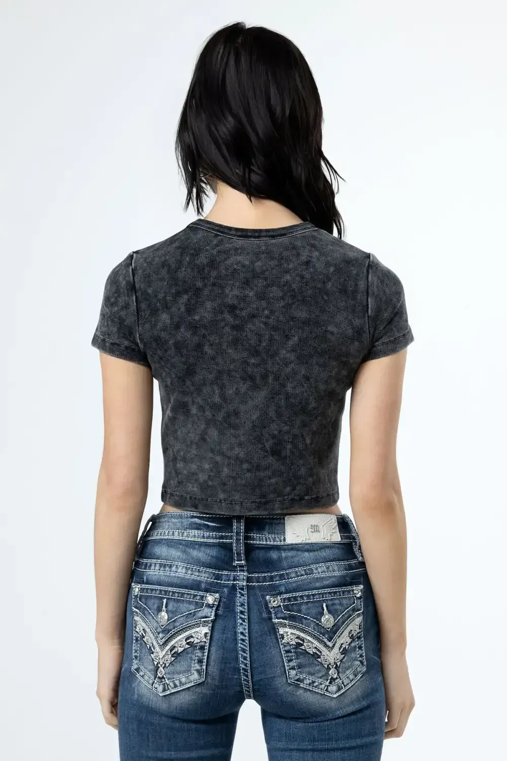 Subtle Wash Crop Tee